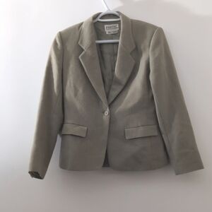 Ports international alpaca wool blazer jacket size 6